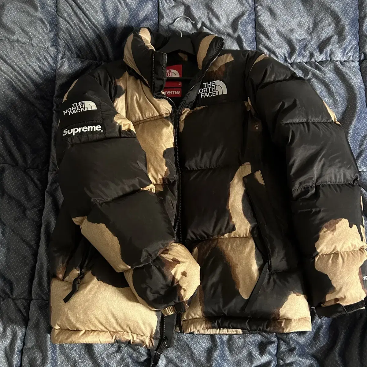 Supreme X The North Face Bleached Knapsack Padded Black M Schnozzi