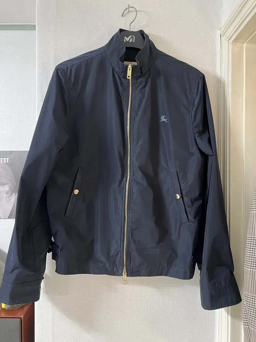 Burberry L Keum Long Zip Nylon Jacket