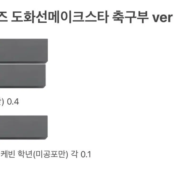 더보이즈 도화선 메이크스타 축구부 미공포 분철/주연 현재 큐 에릭 영훈