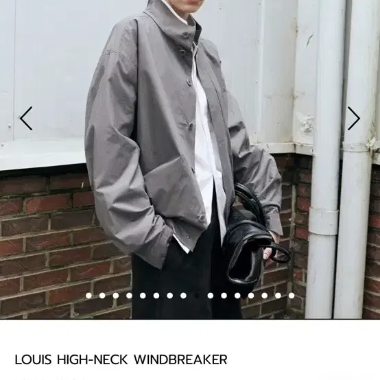 씨에씨 ceeci LOUIS  HIGH- NECK  WINDBREAKER