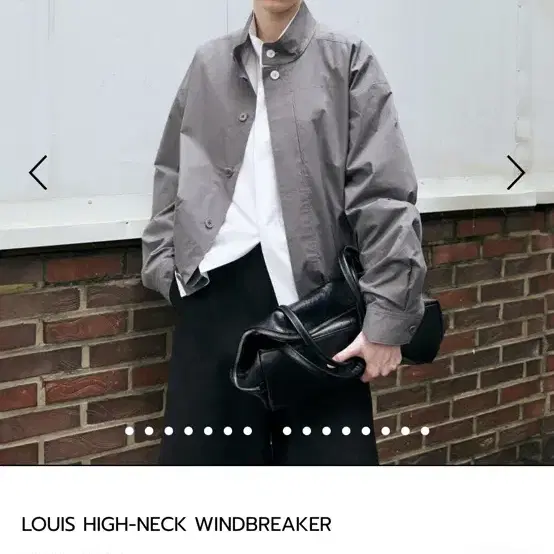 씨에씨 ceeci LOUIS  HIGH- NECK  WINDBREAKER