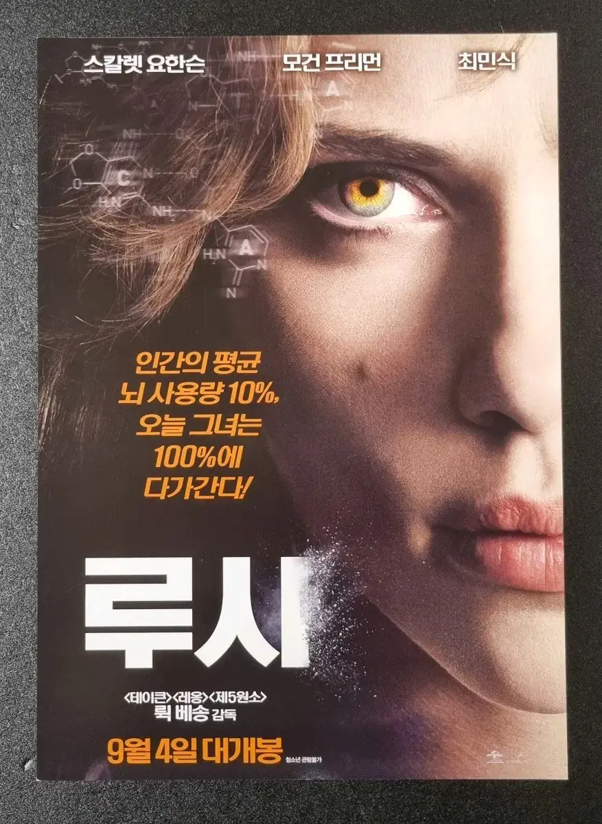 [영화팜플렛] 루시 (2014) 스칼렛요한슨 최민식 영화전단지