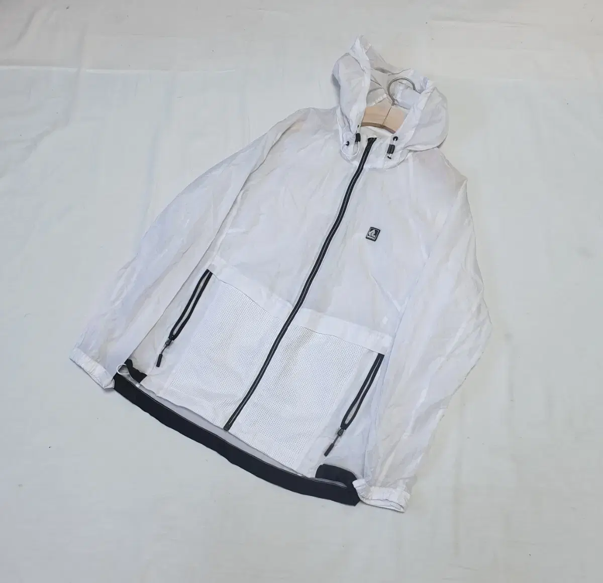 Redface White Running Windbreaker