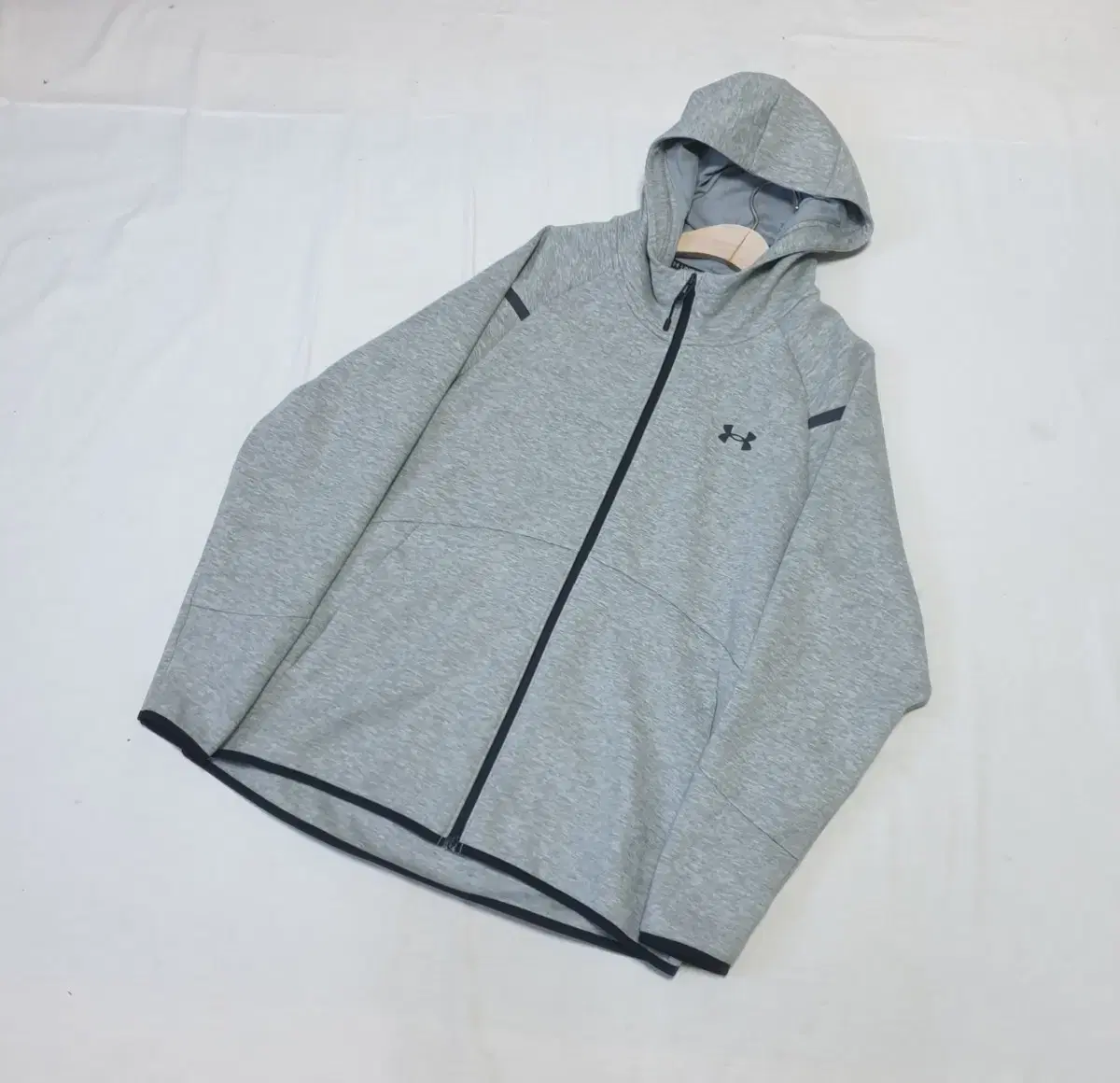 Under Armour Gray Hooded Zip Up