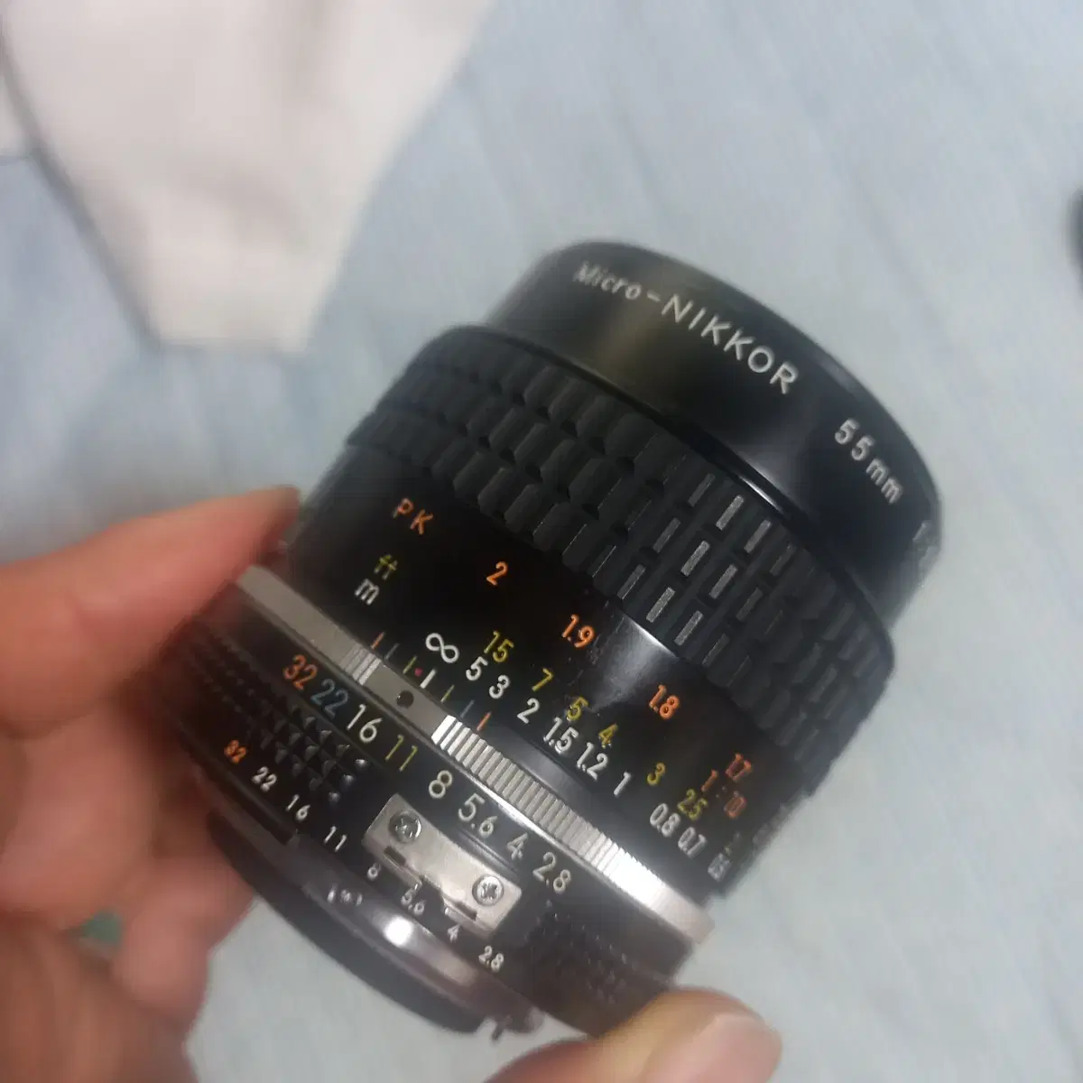 니콘 mf 55mm f2.8 ais 마크로렌즈