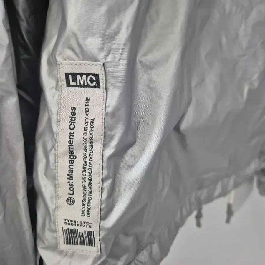 LMC 실버 아우터 M(~L,XL)