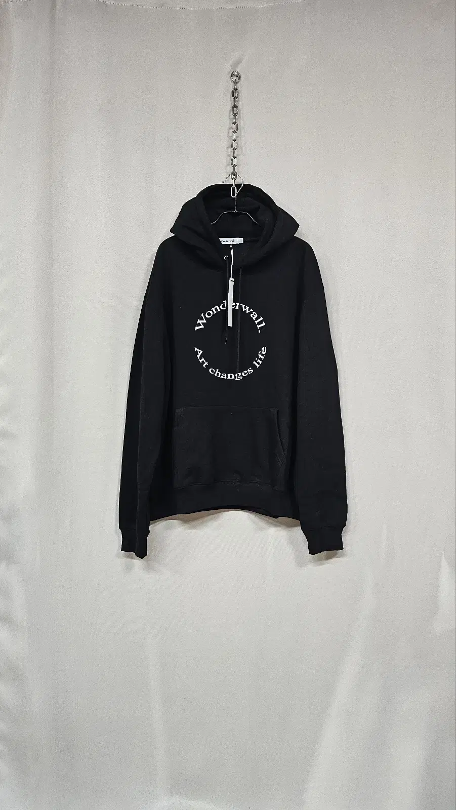 Wonderwall Brushed Hoodie (Black - New)