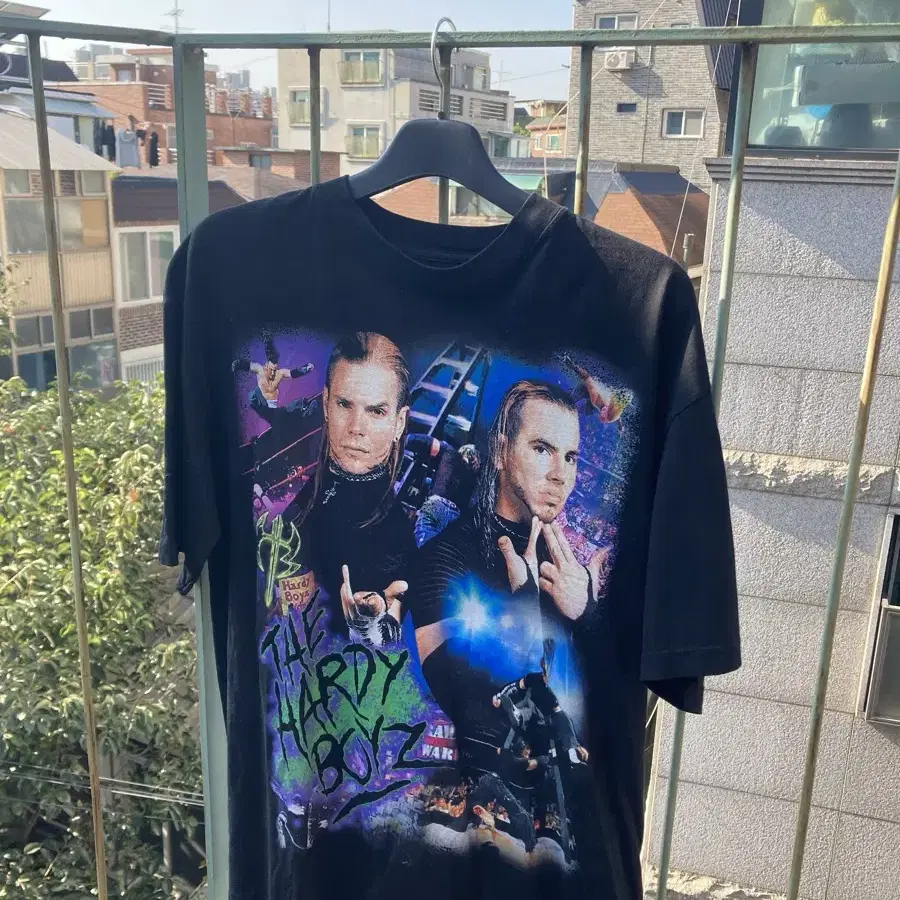 WWF Hardy Boyz bootleg tshirt