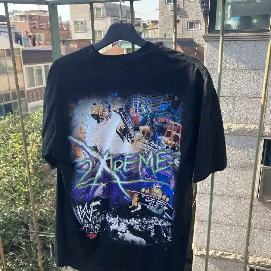 WWF Hardy Boyz bootleg tshirt