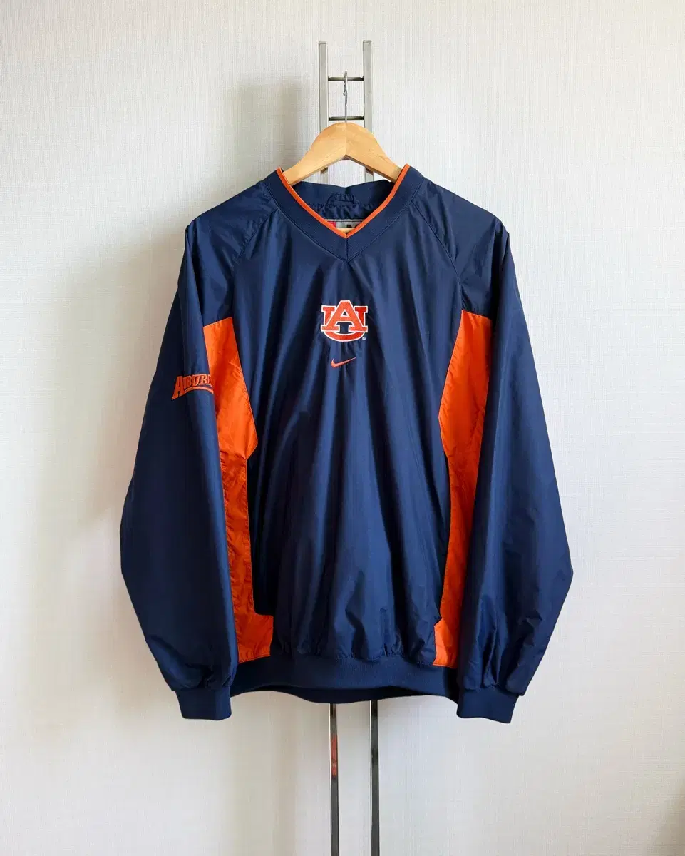 90S Nike AUBURN Center Swoosh Warm Up Tops (105)