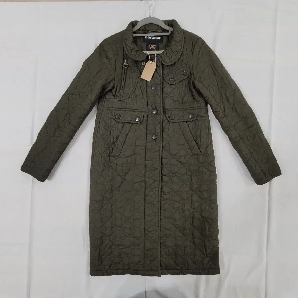 바버 Barbour 여성 퀼팅 트렌치 코트 XS