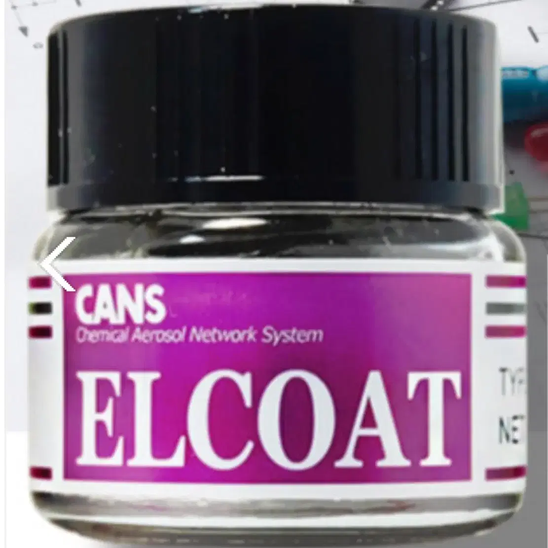 ELCOAT 엘코트 P-100 전도성 도전성 접착제 은 실버 페이스트 E