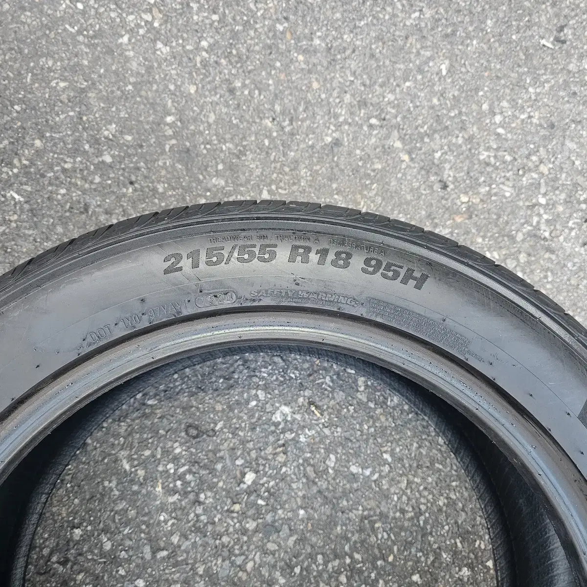 215/55R18   중고타이어  4본