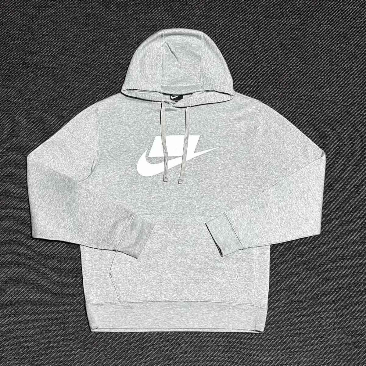 [ XL ] Nike Nike Nsw Big Logo Gray Hoodie