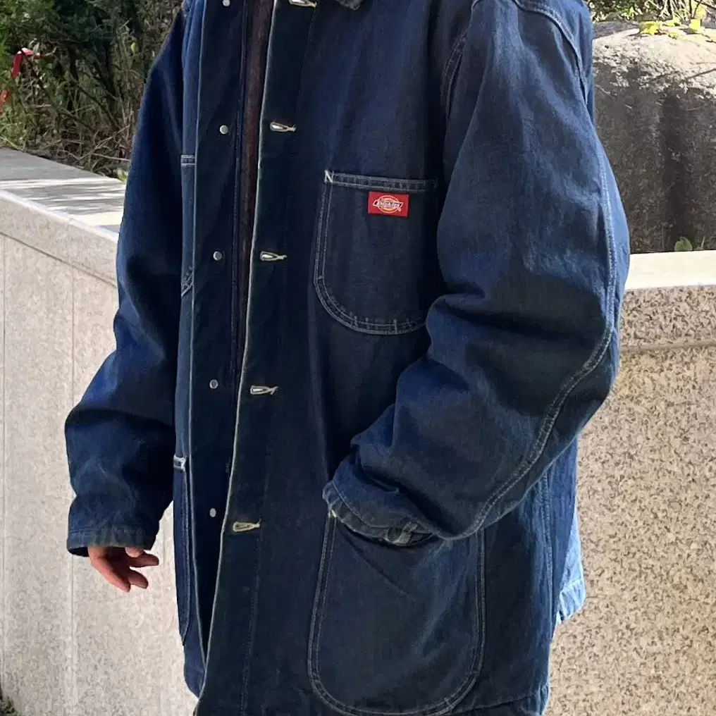 90s Dickies 디키즈 데님 초어 코트