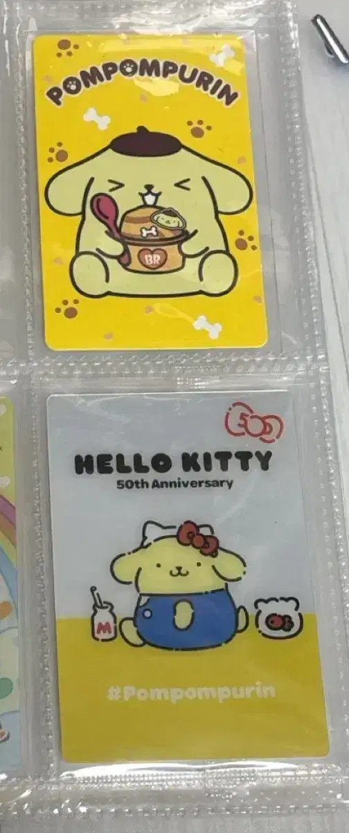 Sanrio Pompompurin Wehas 5th 6th Baskin Robbins Kard