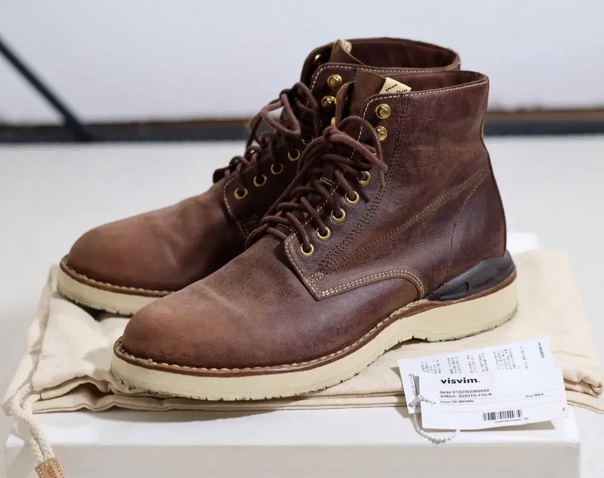 [M9.5]비즈빔22ss Spot Virgil Boots 스팟 버질 부츠