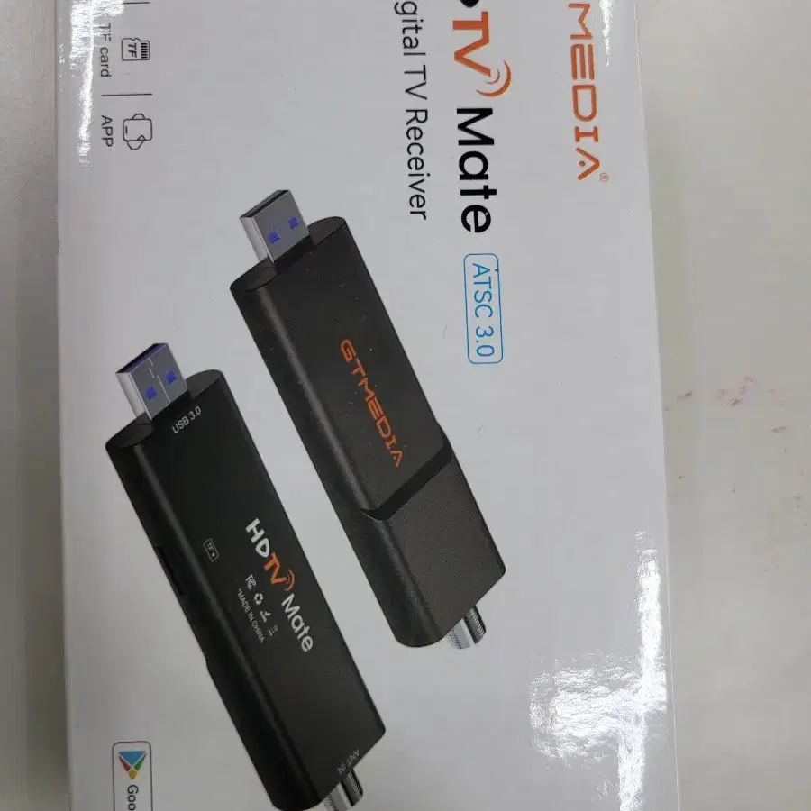 USB TV 튜너 ATSC HDTV Mate 스틱 휴대용 감지 및 검색