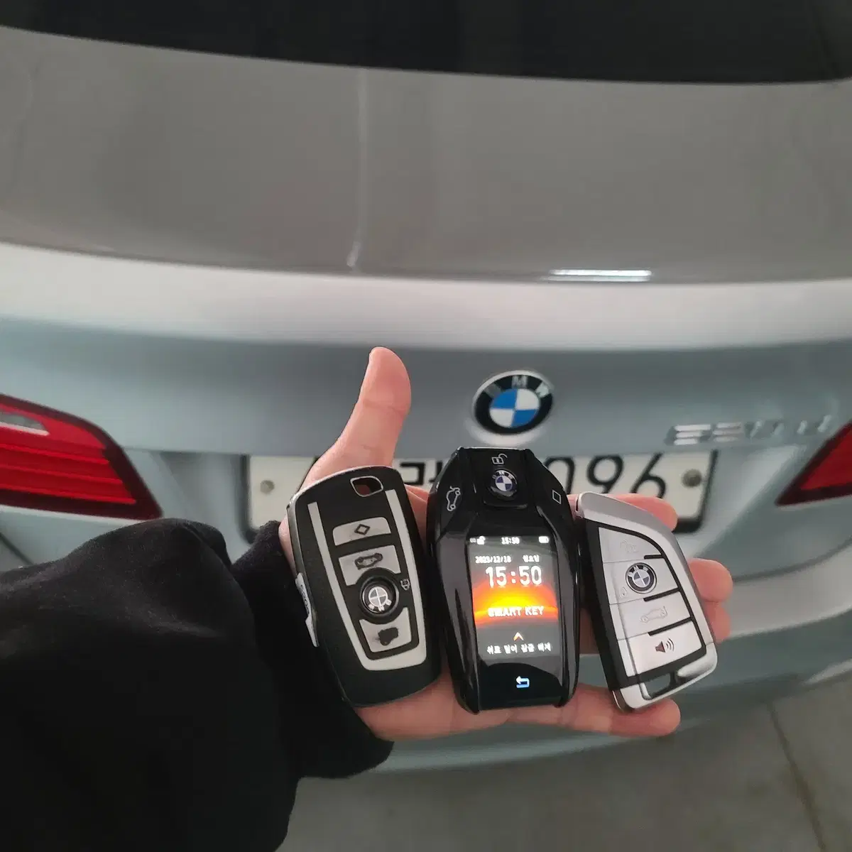 BMW 전연식 구형모델 차량키 업그레이드 PKE 근접도어 제어 추가