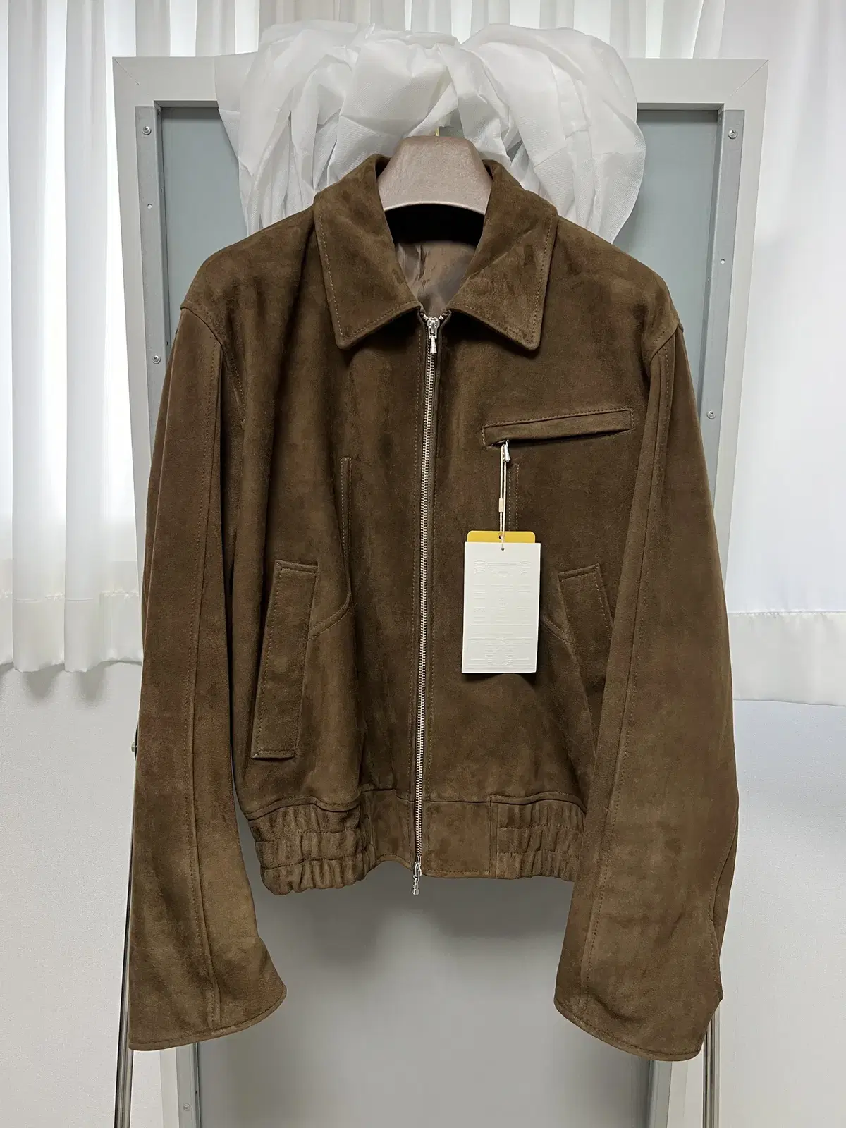 [M] STU 23FW Goth Suede Brown Jacket STU OFFICE