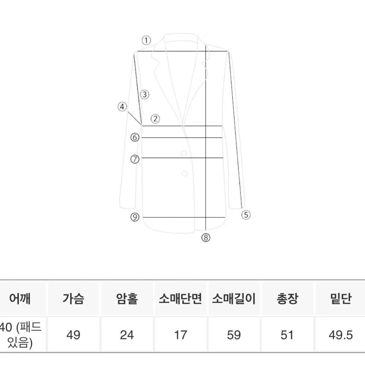 메리어라운드 더블 버튼 트위드자켓