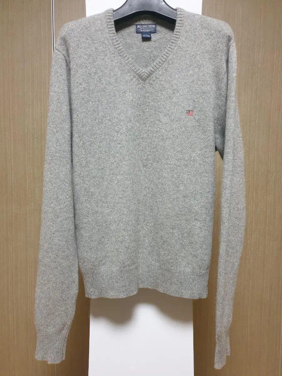 Polo Jins Knit V-neck L