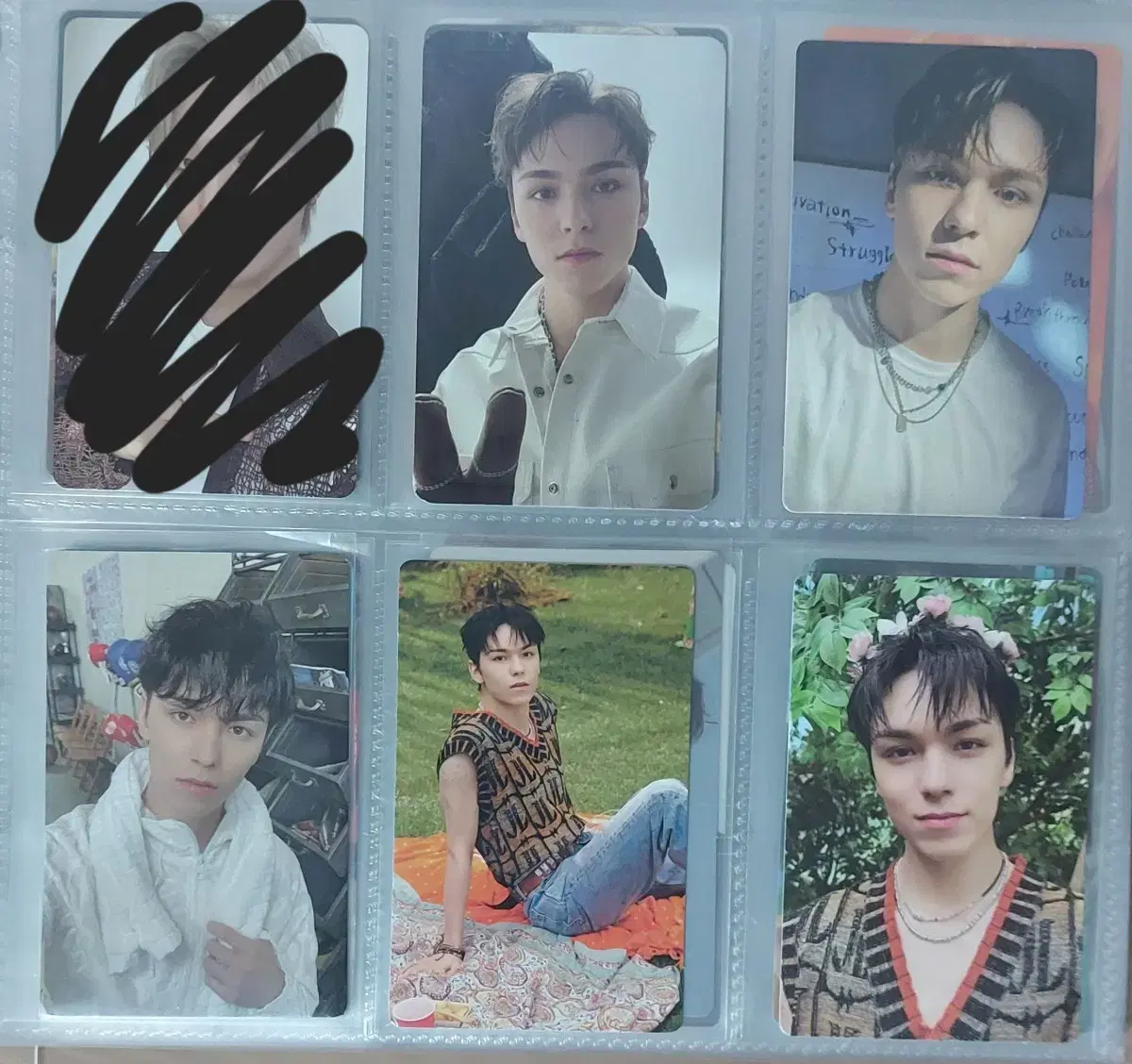 Seventeen vernon photocard Sell in bulk