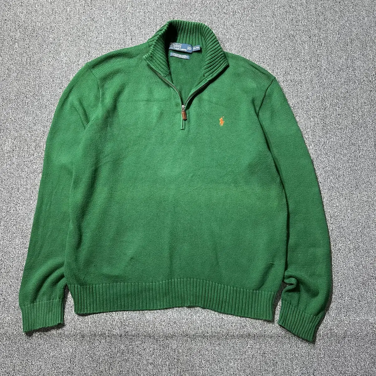 Vintage Polo Ralph Lauren Knit Half-Zip Up (105) A2_5691