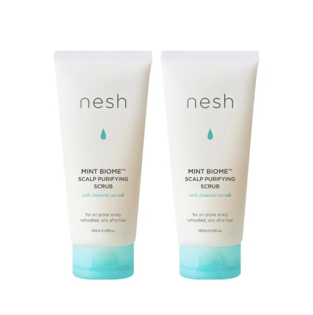 Nesh Mint Biome Scalp Purifying Scrub 180ml (2 tubes)