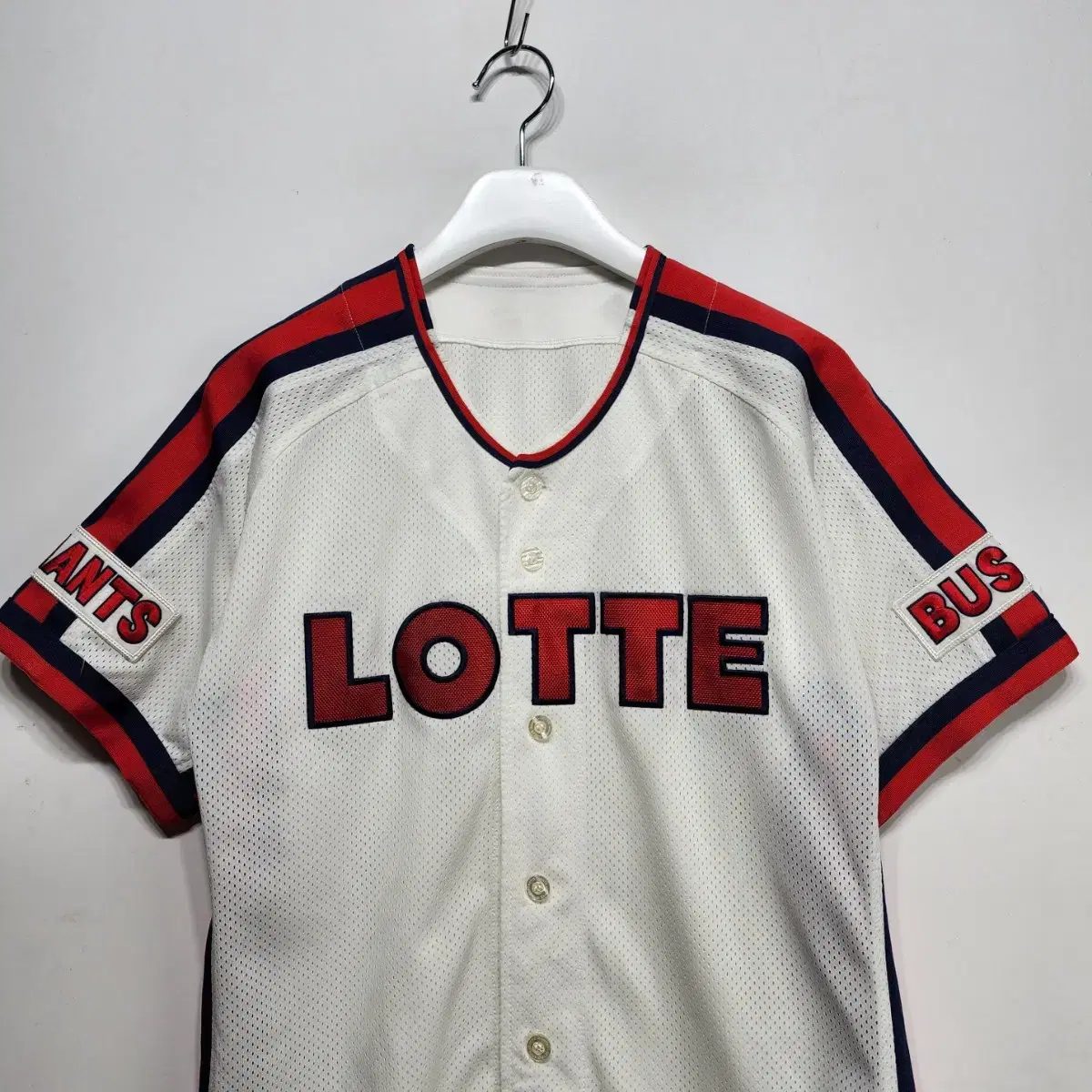 롯데자이언츠 LOTTE GIANTS 올드 노마킹 야구유니폼L