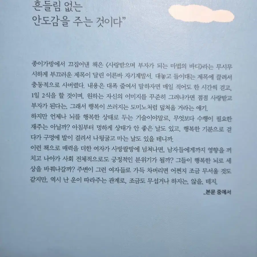 책 판매/ 사소한 행운