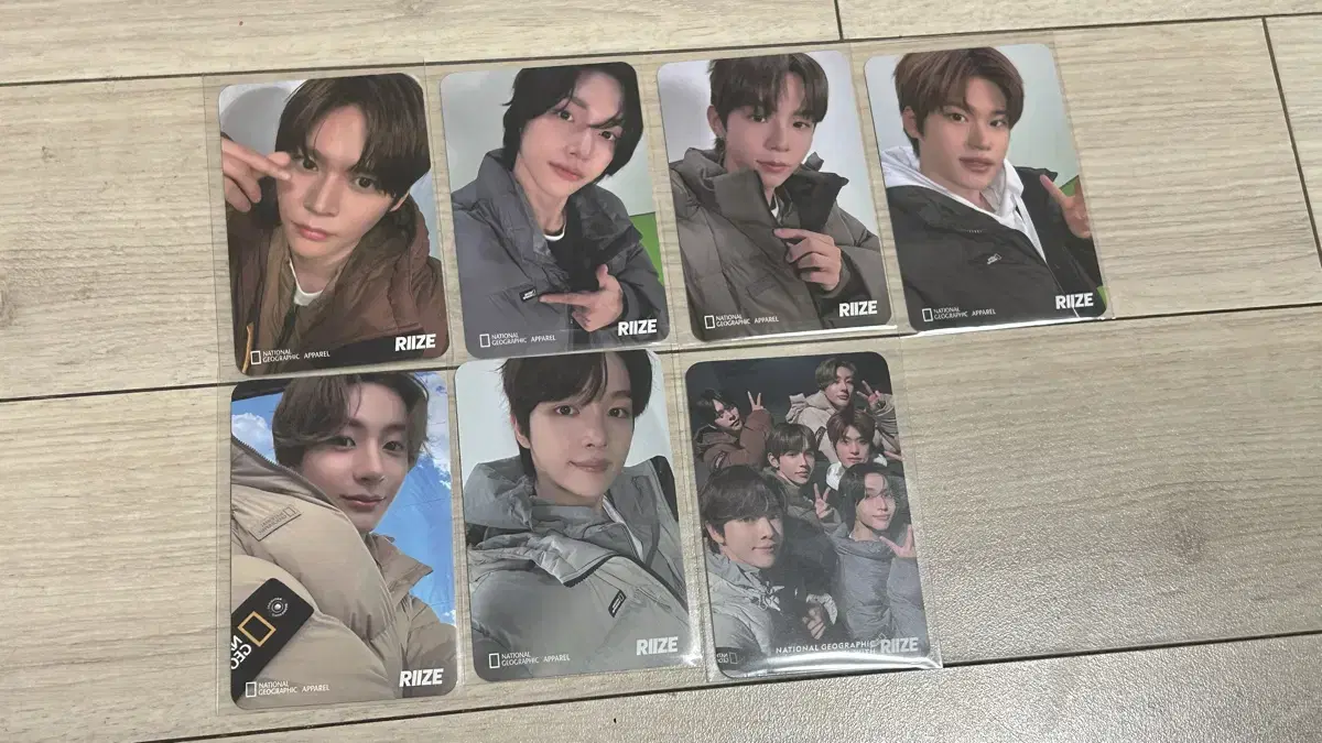 National Geographic riize photocard in bulk