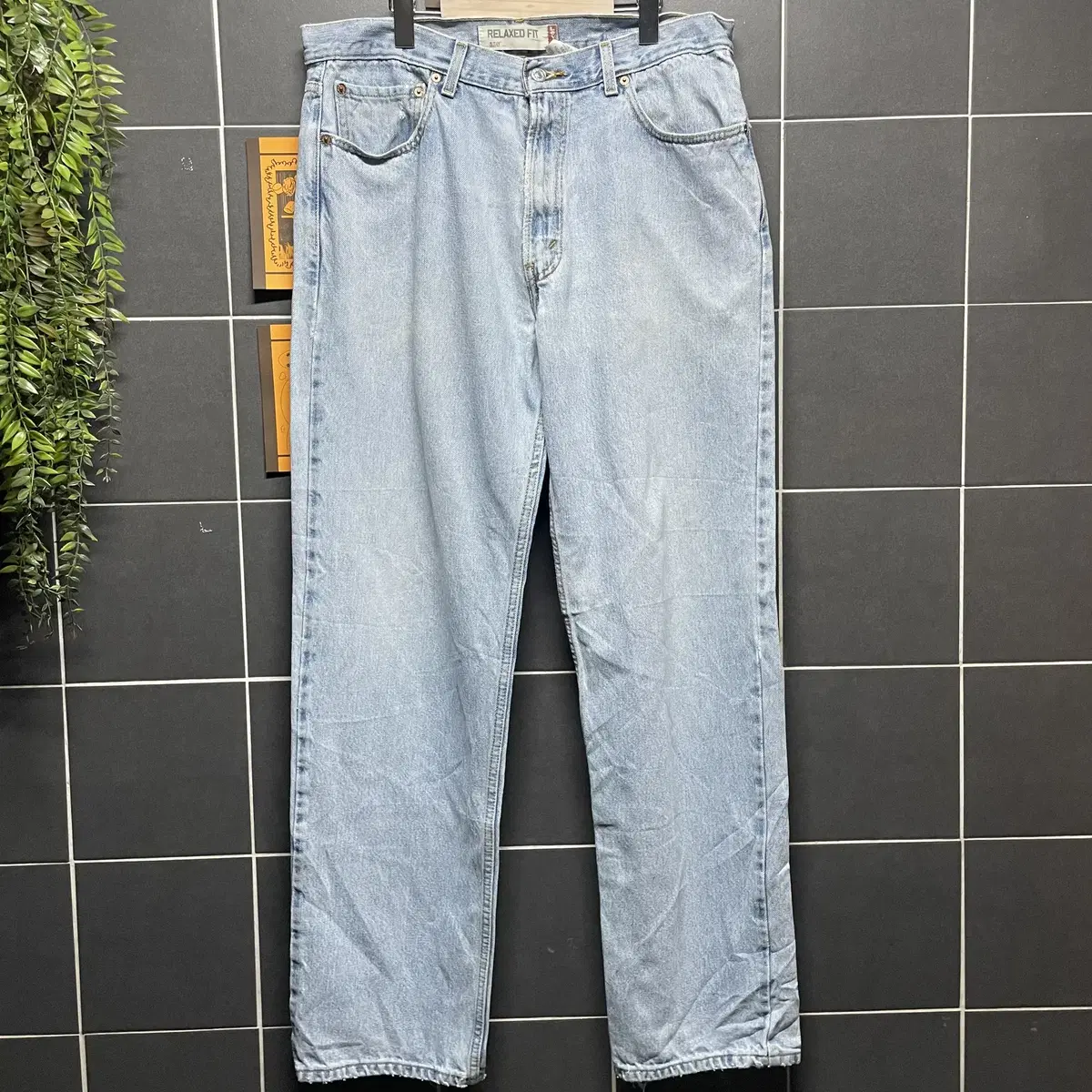 Levi's 550 리바이스 550 연청 데님팬츠