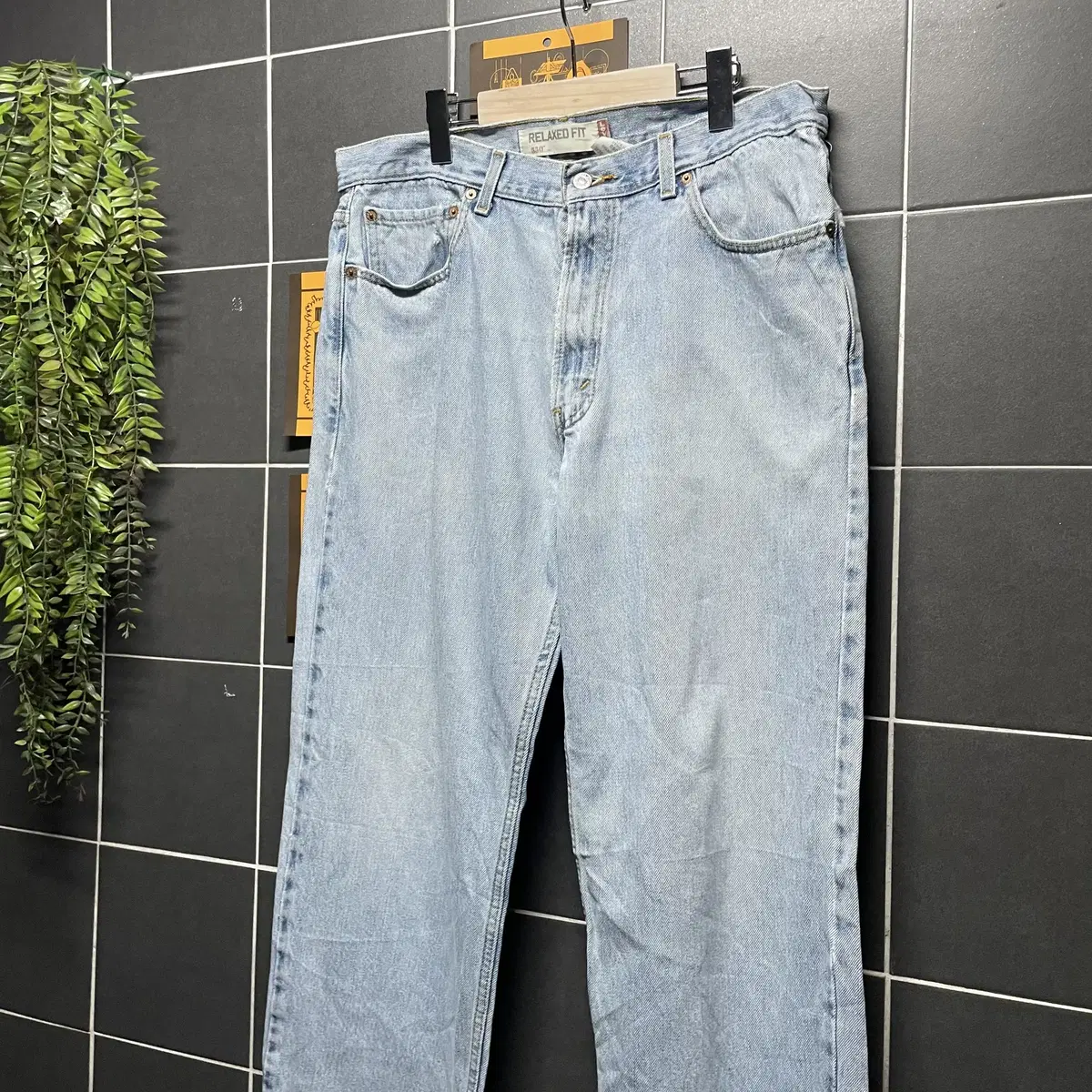 Levi's 550 리바이스 550 연청 데님팬츠