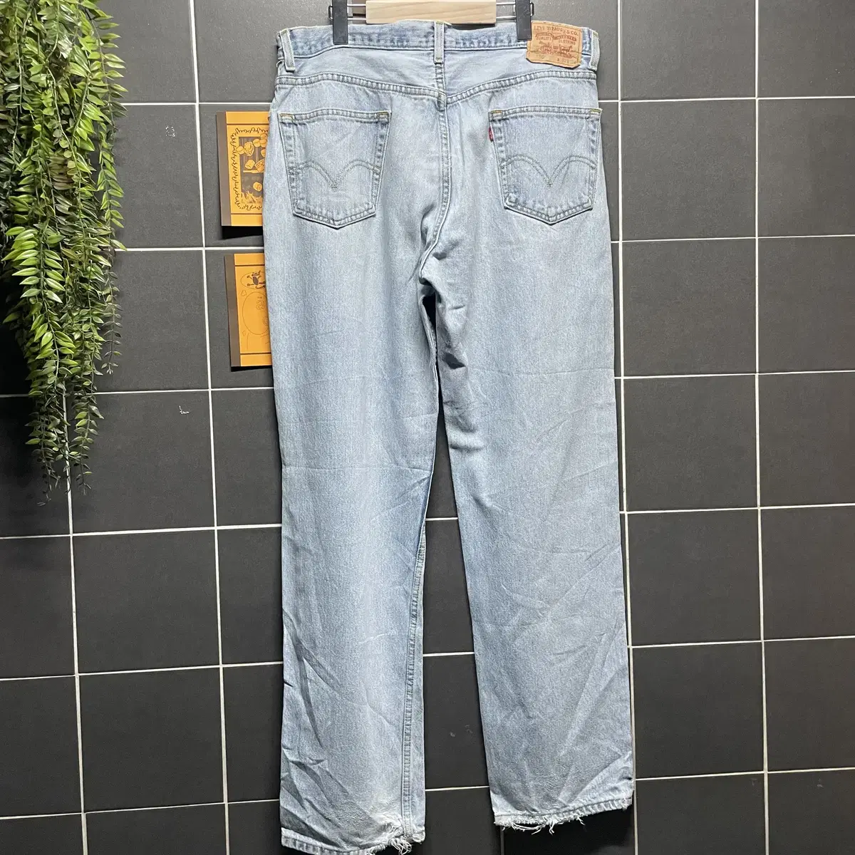 Levi's 550 리바이스 550 연청 데님팬츠