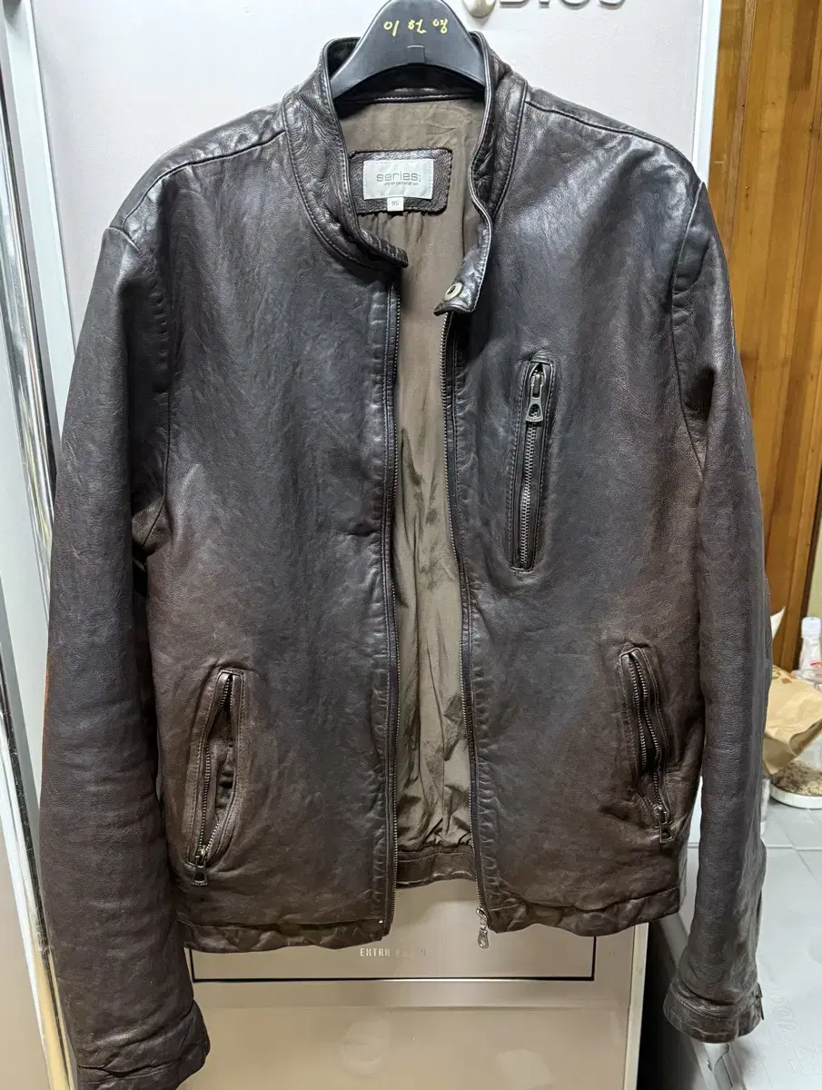 [95] Series Vintage Sheepskin Jacket Slim