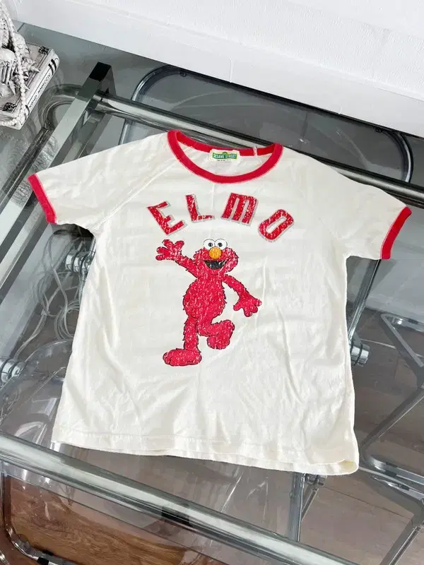 SESAME STREET ELMO ringer t-shirts