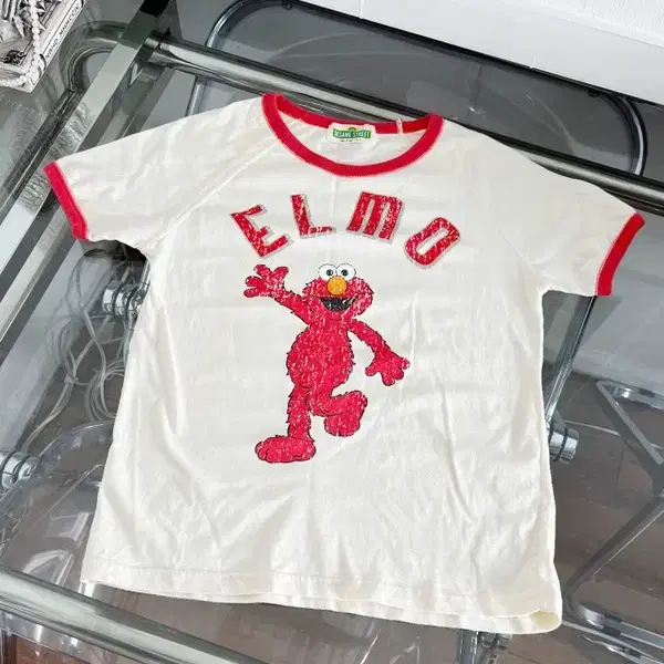 SESAME STREET ELMO ringer t-shirts