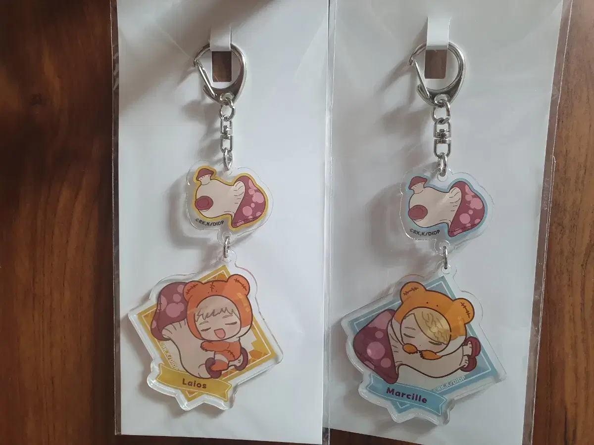 Dungeon Rice Lions Walking Mushroom acrylic keyring