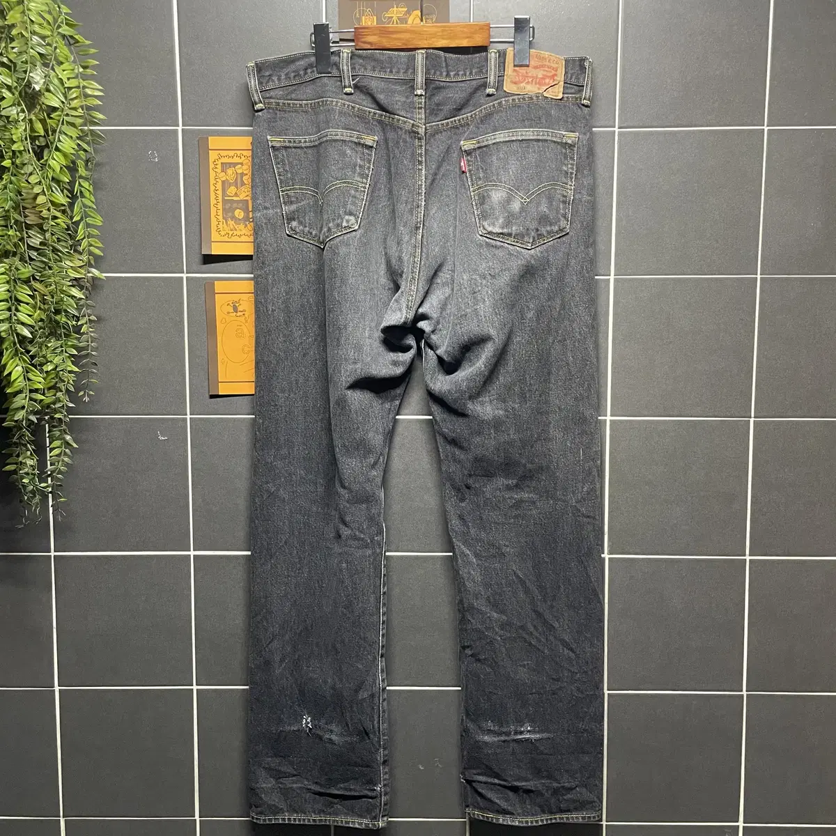 Levi's 501 리바이스 501 블랙진