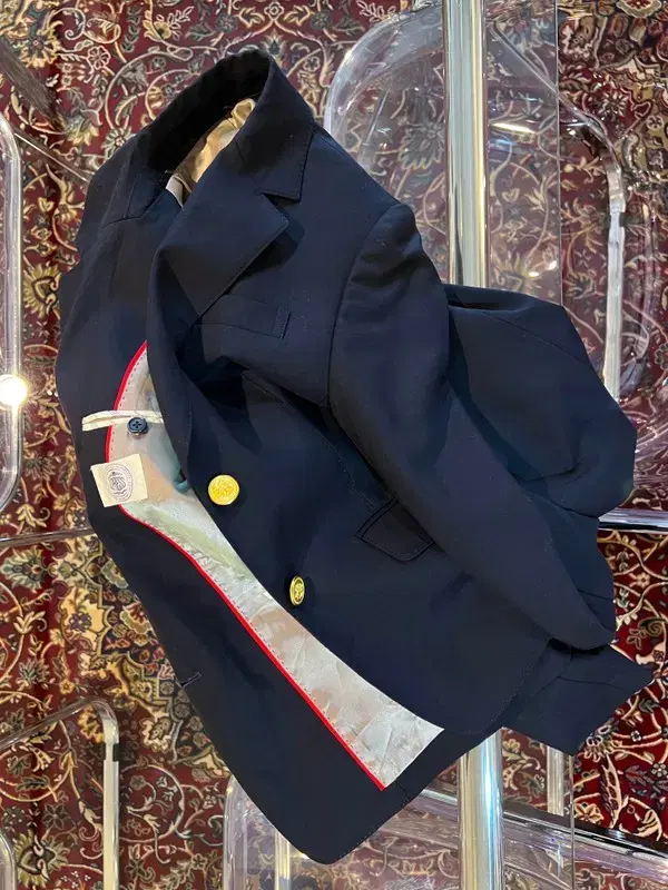 J.PRESS navy golden jacket