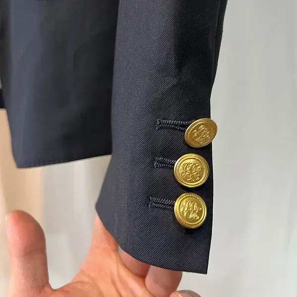 J.PRESS navy golden jacket