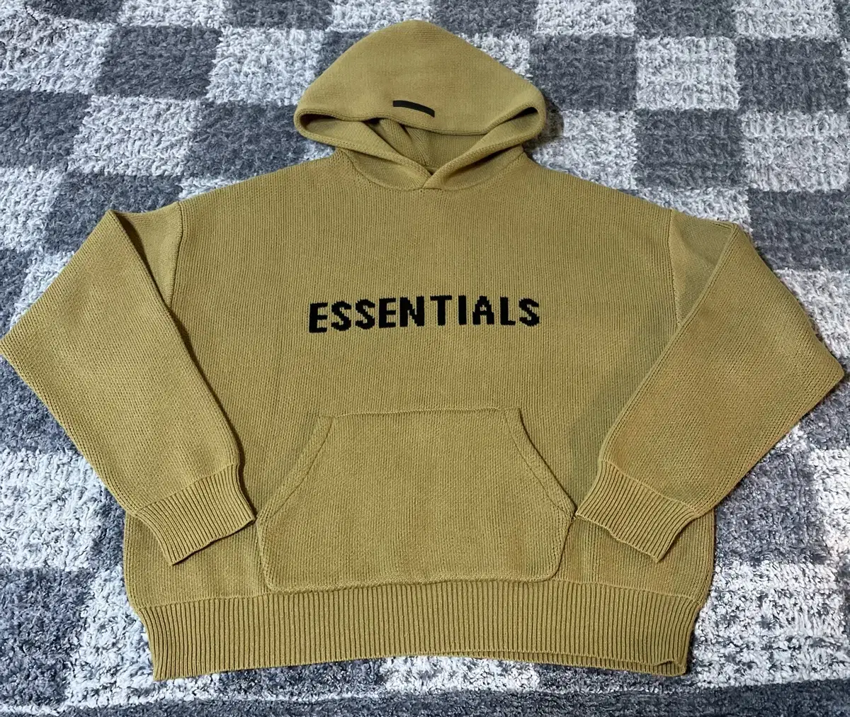 L)P.O. GOT ESSENTIAL Knit Hoodie Amber