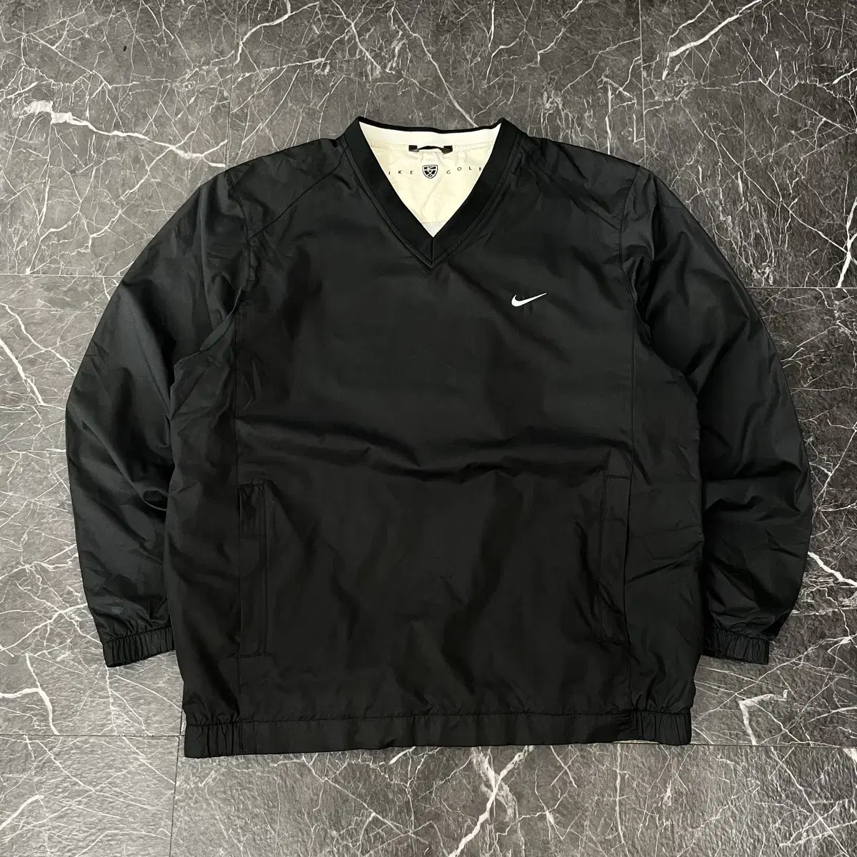 Nike Swoosh Polyshell Windproof Warm Up Black