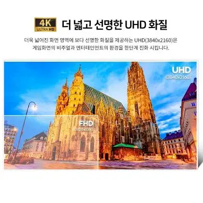 UHD 27인치 160Hz 고성능게이밍모니터 피벗가능 1시간사용