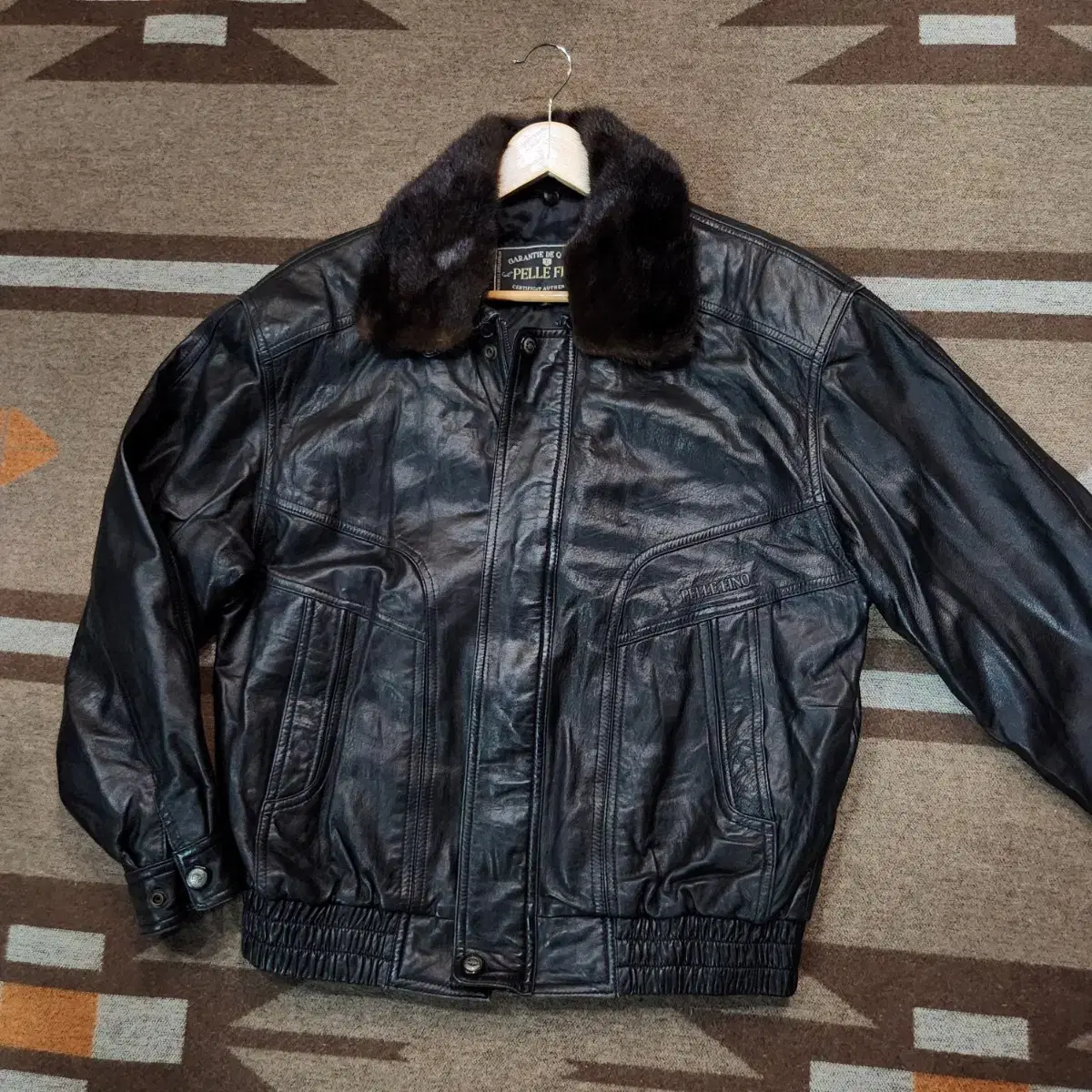 Pellepino KOREA Sheepskin Bomber Jacket 105