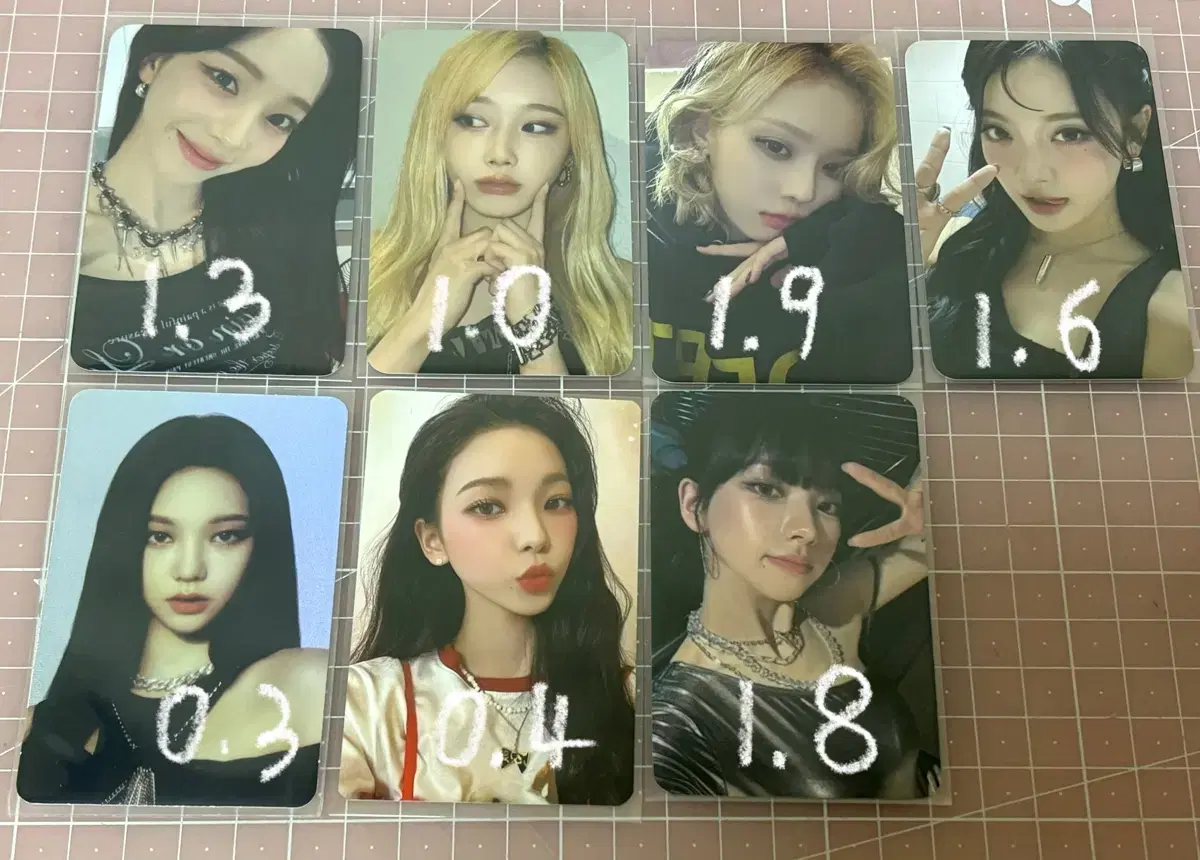 Aespa karina giselle winter photocard wts sell buncheol unreleased photocard