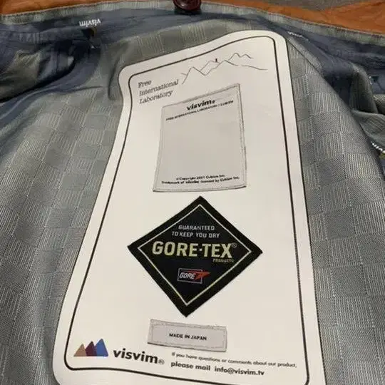 visvim WEBLOS JKT 3L GORE-TEX 비즈빔 고어텍스