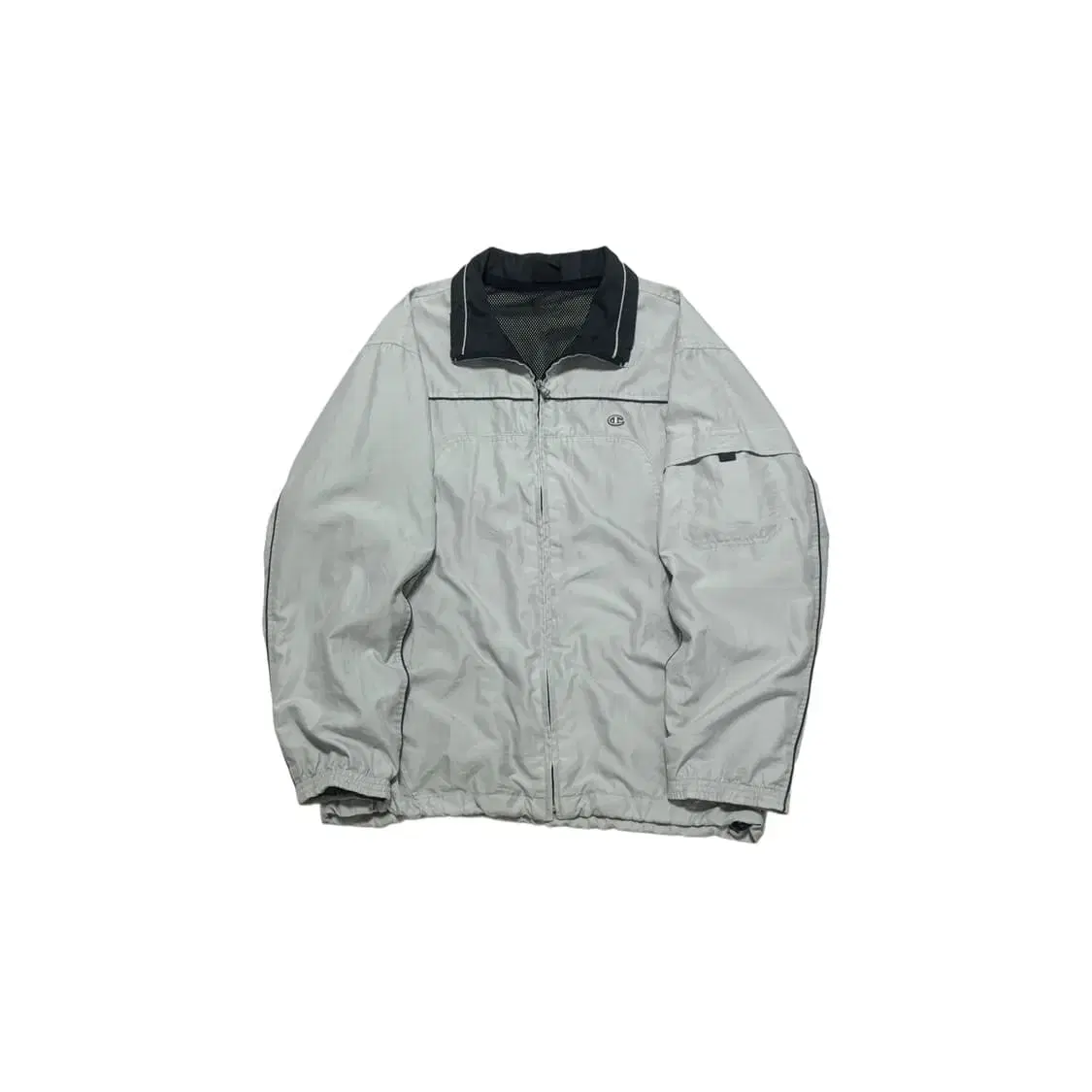 Champion Old School Windbreaker Gray Gray Jacket