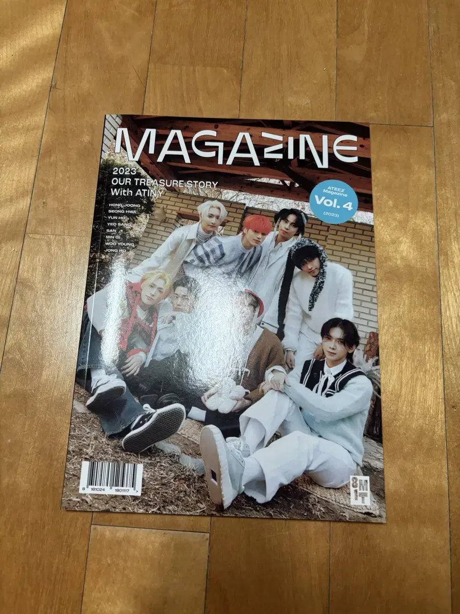 ATEEZ Magazine Magazine Photo Shoot wts Source